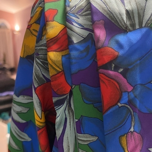 EXPRESS Plus vtg Summer Hawaiian Tropical
Floral Graphic Prints Shirt Sz XL - Picture 13 of 16